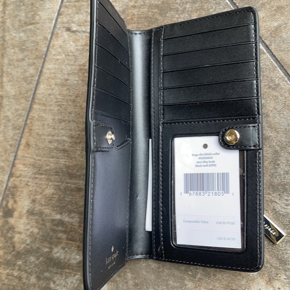 Kate Spade staci large slim bifold wallet - Picture 4 of 5